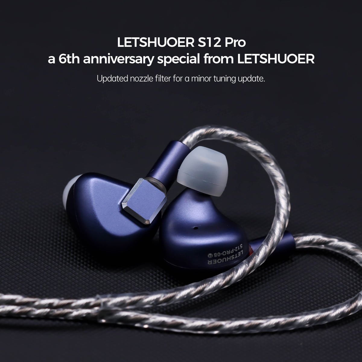 LETSHUOER S12 PRO Magnetic planar earphones Hi-Fi planar IEM – letshuoer