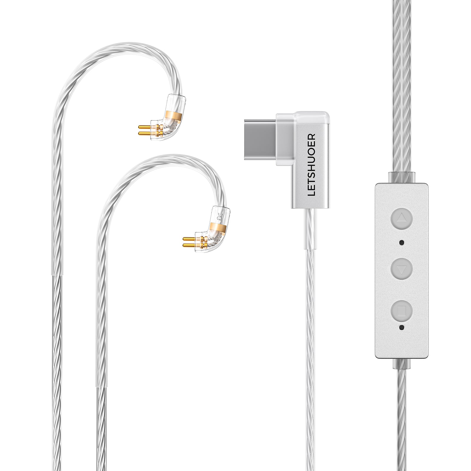 LETSHUOER LC01 USB Type-C Earphones Cable