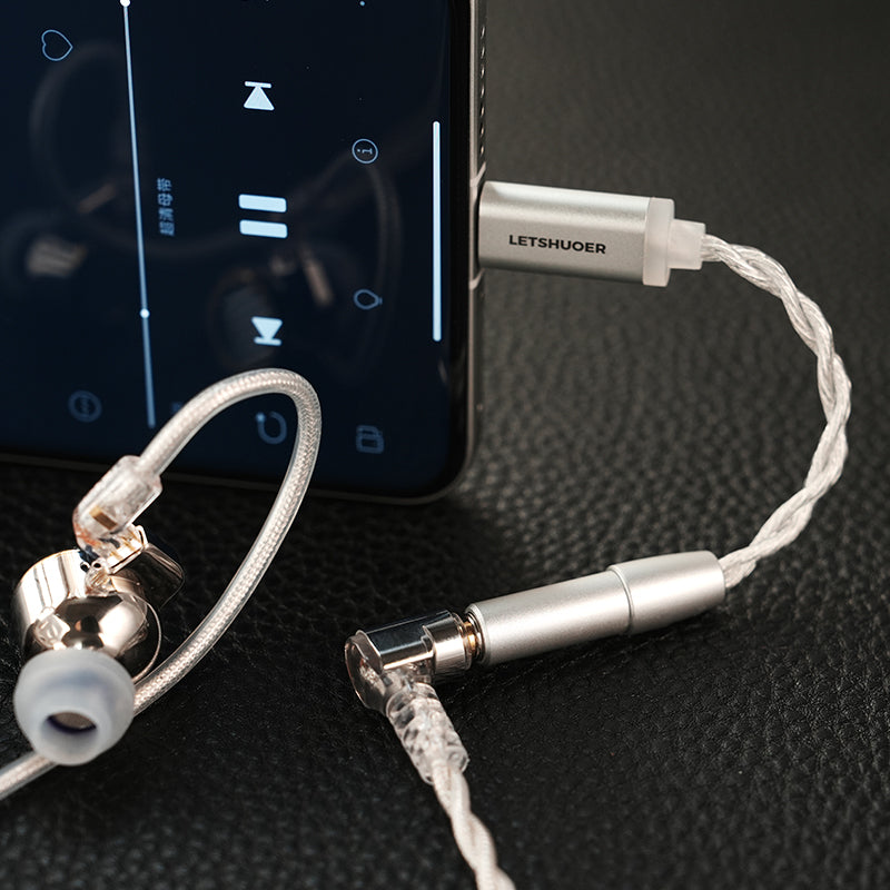 Letshuoer DT01 PRO Portable Earphone Adapter High Resolution Lossless Amplifier For 3.5mm