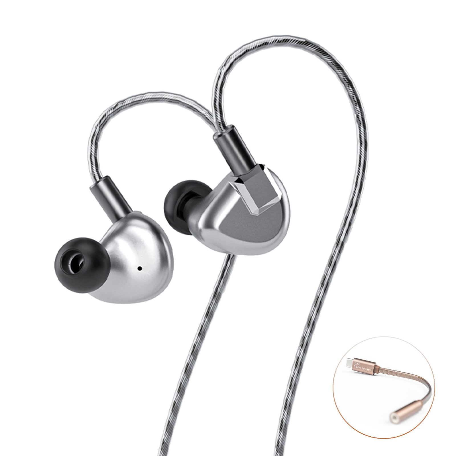 LETSHUOER S12 - IEMs planares de 14,8mm los mejores auriculares Hi-Fi para amantes de la música