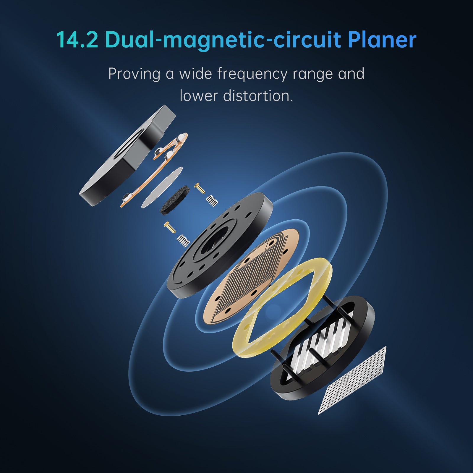ARTTI T10 Pro 14.2mm Flat Planar Driver in Ear Monitor with 3.5mm & 4.4mm Swappable Plug