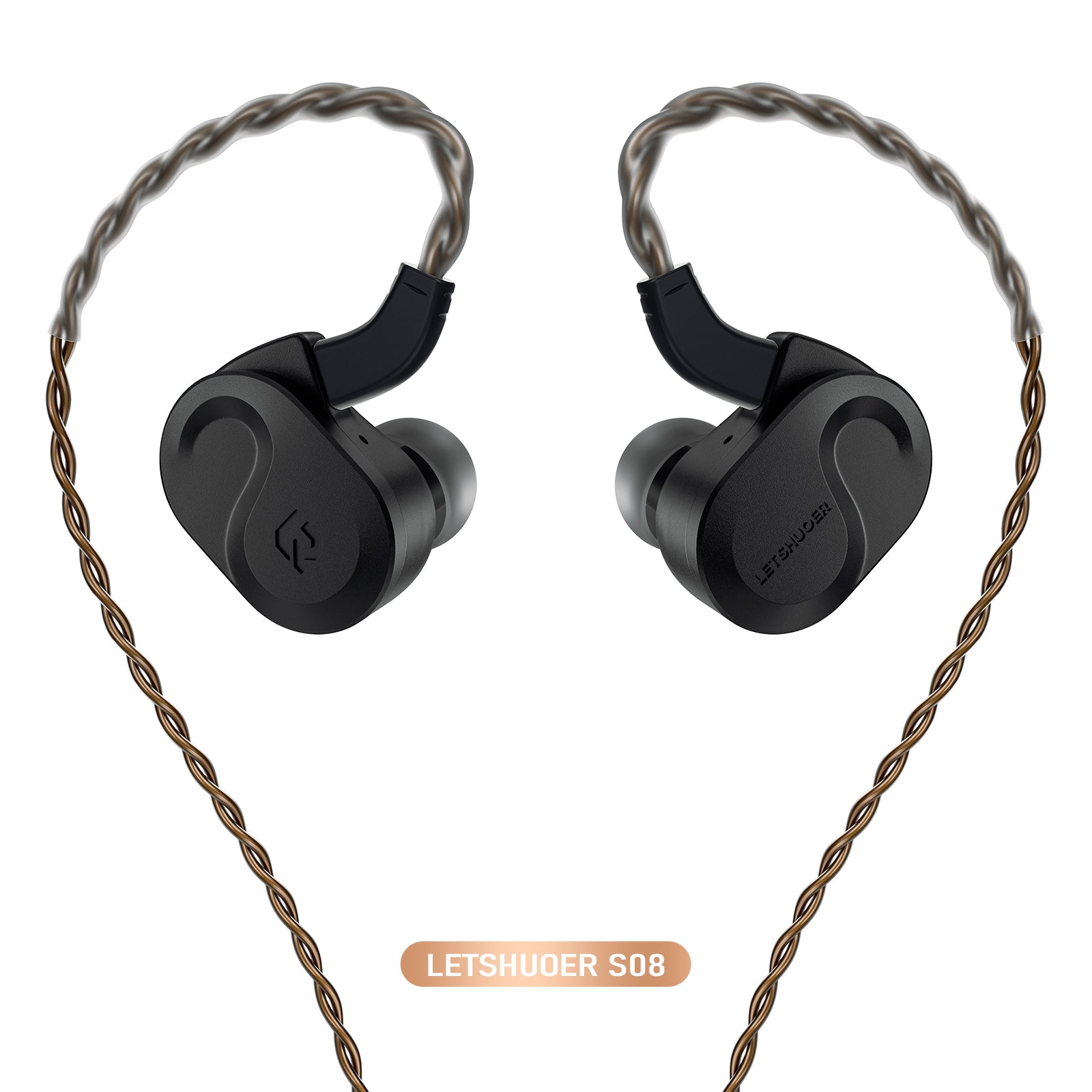 LETSUOER S08 IEM 13mm Planar Magnetic Driver in Ear Monitor HiFi