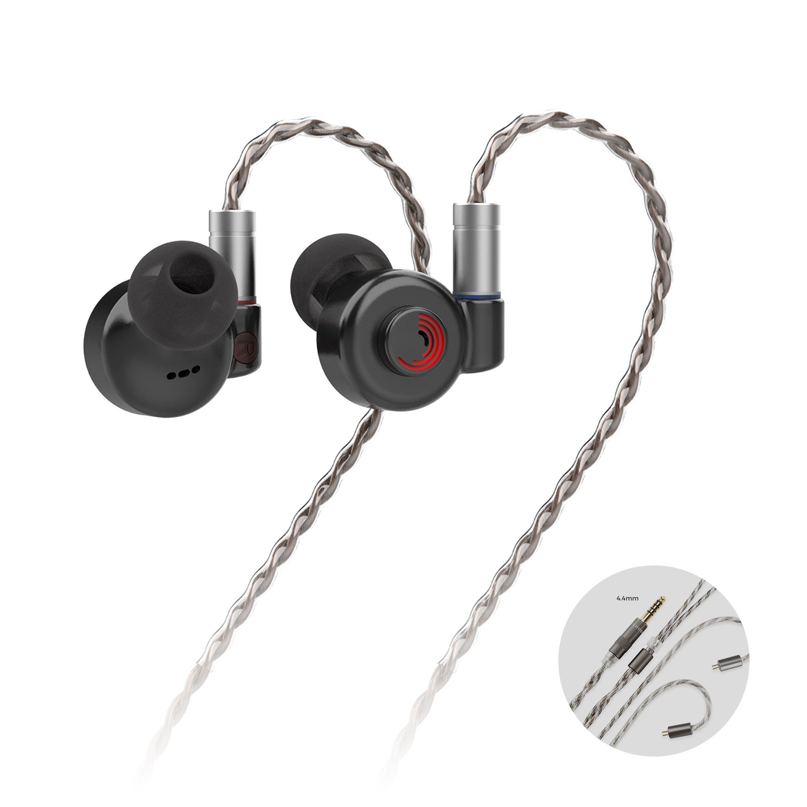 LETSHUOER D13-Custom 13mm DLC diaphragm dynamic driver in ear earphone