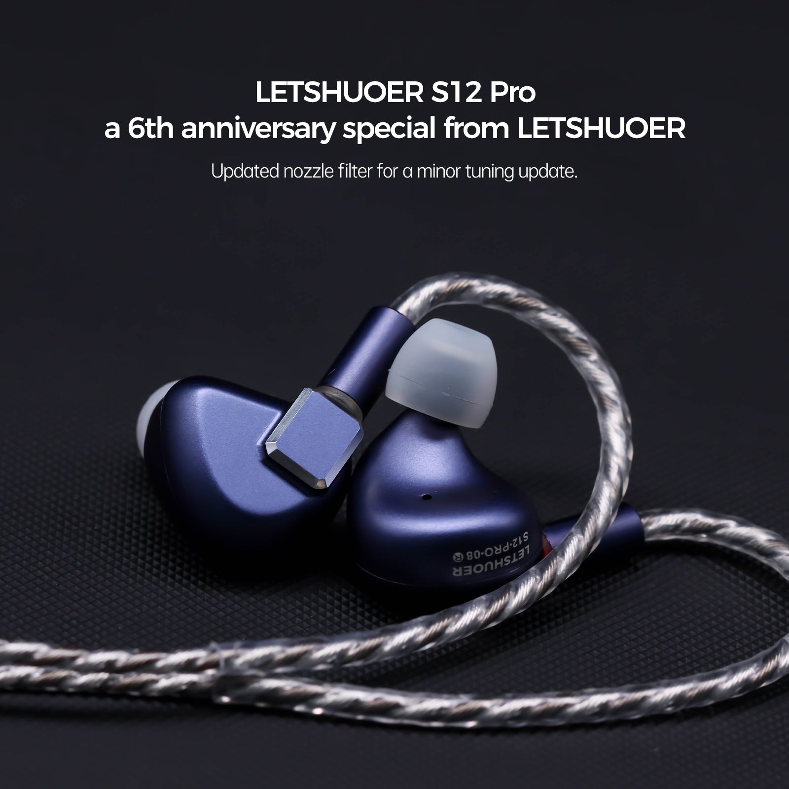 LETSHUOER S12 pro イヤホン 平面磁気ドライバー